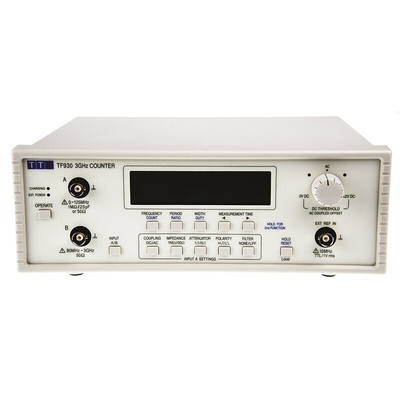 Aim-TTi TF930 Frequency Counter, 0.001 Hz Min, 3GHz Max, 10 Digit Resolution