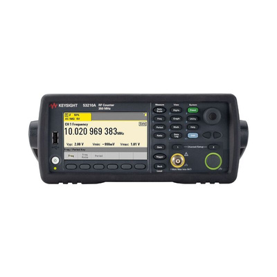 Keysight Technologies 53210A Frequency Counter, 0 Hz Min, 350MHz Max, 10 Digit Resolution - Factory Calibrated