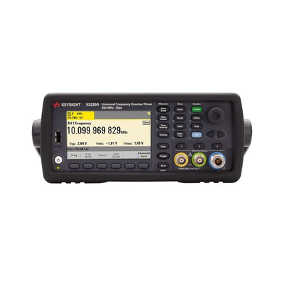 Keysight Technologies 53230A Frequency Counter, 0 Hz Min, 350MHz Max, 12 Digit Resolution - Factory Calibrated