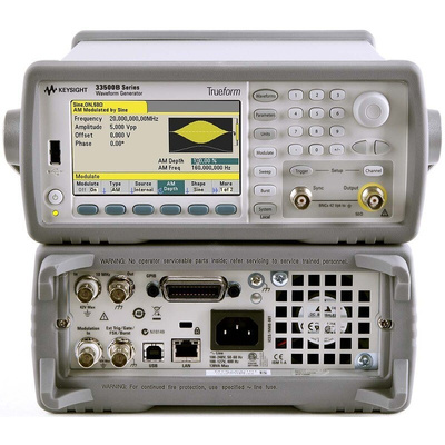 Keysight Technologies 33511B Function Generator, 1μHz Min, 20MHz Max, FM Modulation, Variable Sweep - RS Calibration