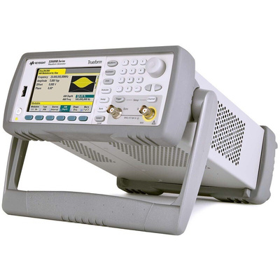 Keysight Technologies 33521B Function Generator, 1μHz Min, 30MHz Max, FM Modulation, Variable Sweep - RS Calibration