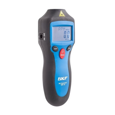 SKF Tachometer Best Accuracy ±0.05 % - Contact, Optical LCD 99999rpm