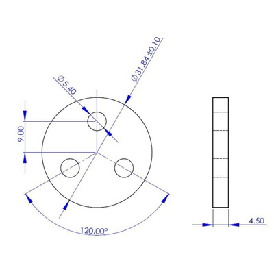 RS PRO Tachometer Cone & Wheel
