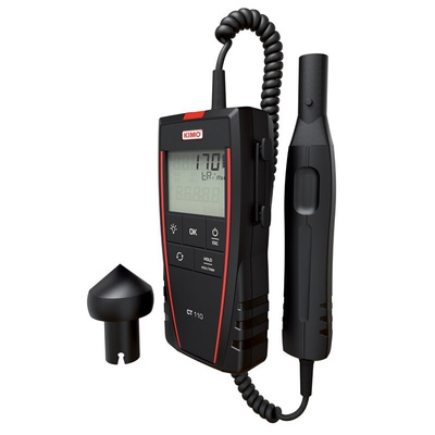 KIMO Tachometer Best Accuracy ±0.3 % - , With RS Cal Contact, Optical