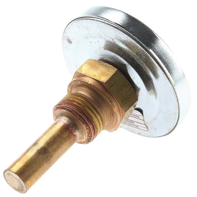 Jumo Immersion Dial Thermometer 0 → +120 °C, 608001/0163-818-913-12-104-46-46-50/000
