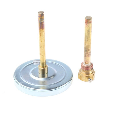 Jumo Dial Thermometer 0 °C to +120 °C, 608001/0110-818-913-12-104-46-46-100/000