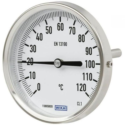 WIKA Dial Thermometer 0 → 100 °C, 82198692