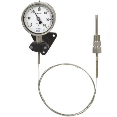 WIKA Dial Thermometer 0 → 160 °C, 48786981