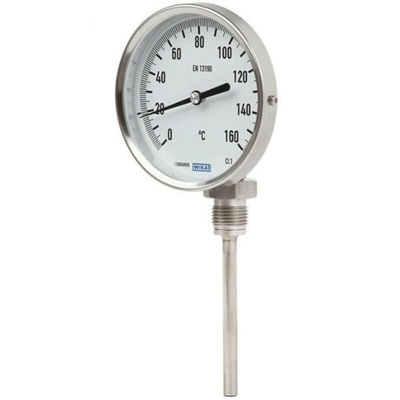 WIKA Dial Thermometer 0 → 200 °C, 40098010
