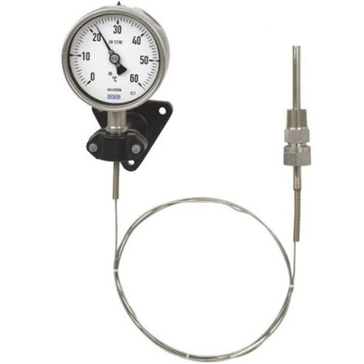 WIKA Dial Thermometer 0 → +120 °C, 48774545