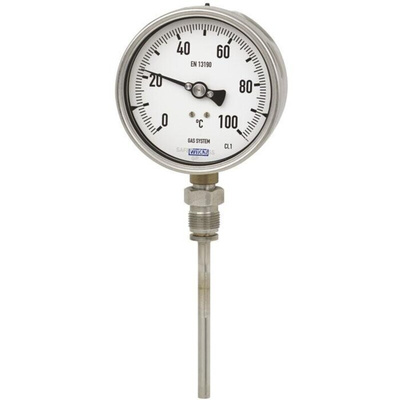 WIKA Dial Thermometer -200 → 50 °C, 47485208