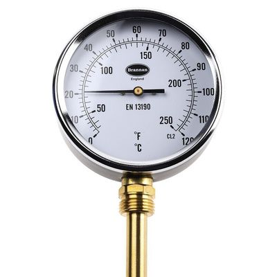 RS PRO Dial Thermometer 0°C to +120°C
