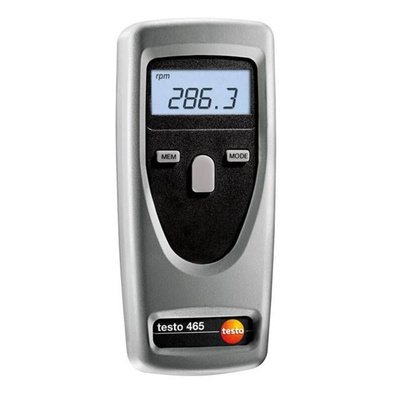 Testo Tachometer Best Accuracy ±0.02 % - Optical LCD 99999rpm