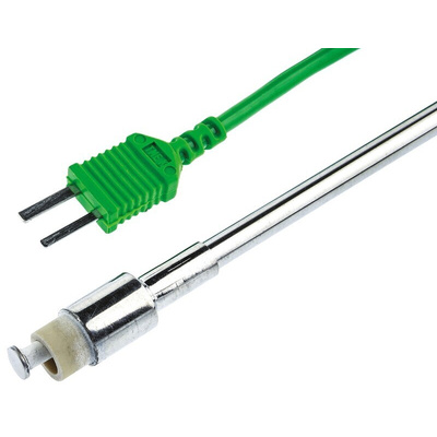 RS PRO K Surface Temperature Probe, 210mm Length, 12mm Diameter, +1100 °C Max