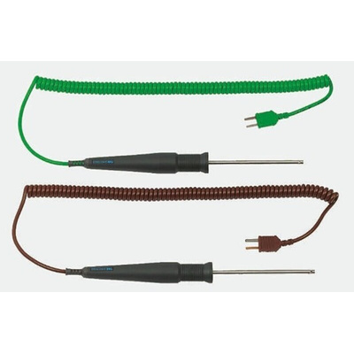 RS PRO K Air Temperature Probe, 110mm Length, 4mm Diameter, +750 °C Max, With SYS Calibration