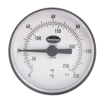 RS PRO Dial Thermometer 0 → +120 °C