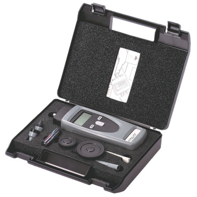 RS PRO Tachometer Best Accuracy ±0.02 % - Contact, Non Contact LCD 99999rpm
