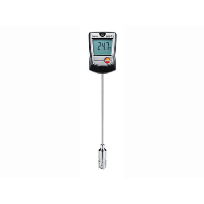 Testo 905-T2 Wireless Digital Thermometer for Industrial Use, K Probe, 1 Input(s), +350°C Max, ±1 °C Accuracy