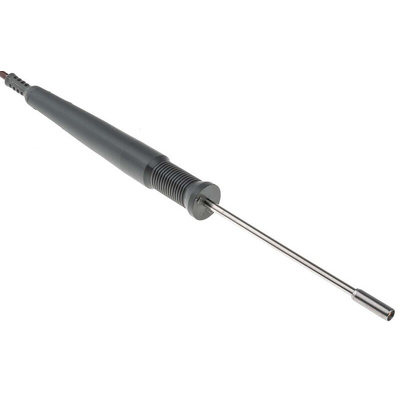 RS PRO Handheld Thermometer & Probe Kit for HVAC, Legionella Use, Type T Thermocouple Probe, 1 Input(s), +1372°C Max,