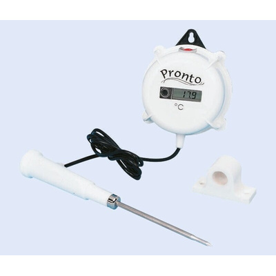 Hanna Instruments HI 146-2008 Wireless Digital Thermometer for Food Industry, Industrial Use, 1 Input(s), +150°C Max,