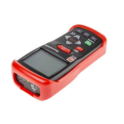RS PRO RS41 Wired Digital Thermometer, K Probe, 1 Input(s), +1300 °C, +2000 °F, +2000 K Max, ±0.5% + 1 °C, ±0.5% + 2