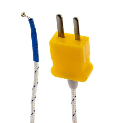 RS PRO RS41 Wired Digital Thermometer, K Probe, 1 Input(s), +1300 °C, +2000 °F, +2000 K Max, ±0.5% + 1 °C, ±0.5% + 2