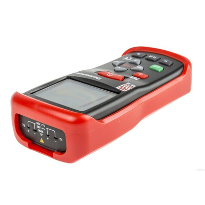 RS PRO RS42 Wired Digital Thermometer, K Probe, 2 Input(s), +1300 °C, +2000°F Max, ±0.5% + 1 °C, ±0.5% + 2 °F Accuracy