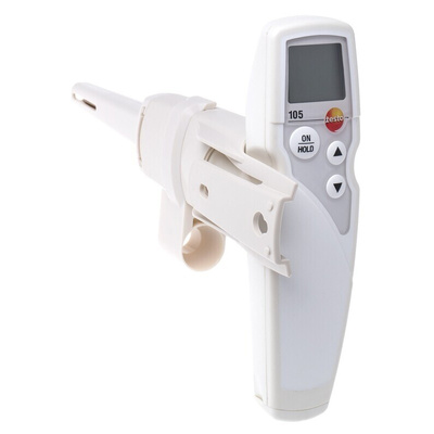 Testo 105 Digital Thermometer, +275°C Max, ±1 % Accuracy - UKAS Calibration