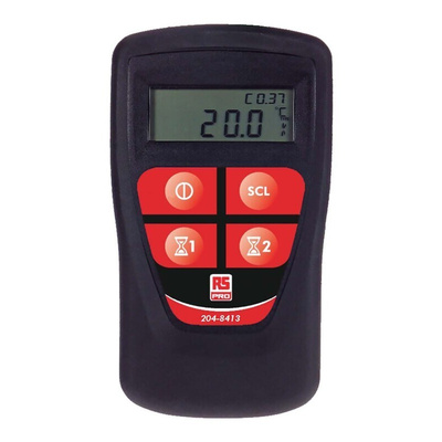 RS PRO CLEGK3 Type K Thermocouple Legionella Thermometer Kit for Environmental Use, Immersion, Surface Probe, 1