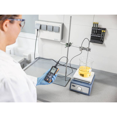 Testo 110 Probe Digital Thermometer for Food Industry Use, NTC, PT100 Probe, +800°C Max