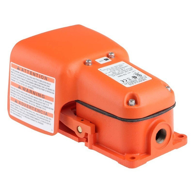 RS PRO Momentary Heavy Duty Foot Switch - Cast Iron Case Material, DP-CO, 20 A @ 250 V ac Contact Current, 250V Contact