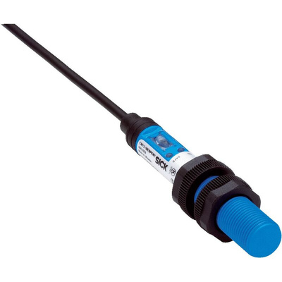 Sick CM Series Capacitive Barrel-Style Proximity Sensor, M12 x 1, 0 → 8 mm Detection, PNP Output, 10 → 30