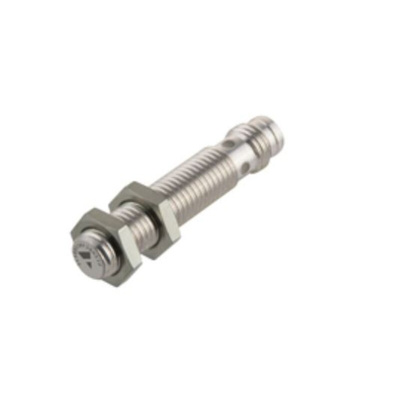 Carlo Gavazzi Inductive Barrel-Style Proximity Sensor, M8 x 1, 2 mm Detection, PNP Output, 30 V, IP67