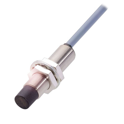 BALLUFF BES Series Inductive Barrel-Style Inductive Proximity Sensor, M12 x 1, 8mm Detection, PNP Output, 10 →