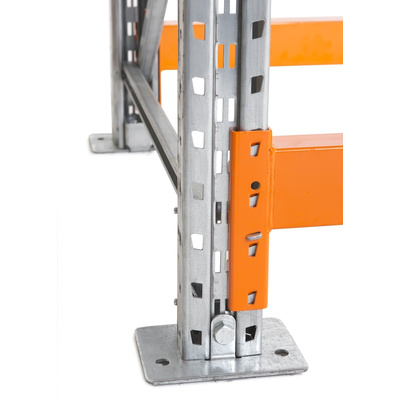 Manorga Steel Galvanised, Orange Storage Racking, 3000mm, 2700mm x 130mm x 2700mm