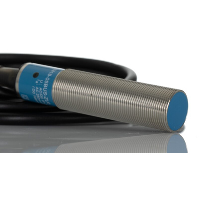 Sick IM Series Inductive Barrel-Style Inductive Proximity Sensor, M18 x 1, 5 mm Detection, NO Output, 20 → 250 V