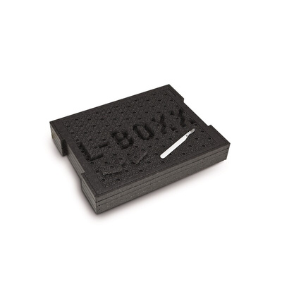 BS SYSTEMS 1000010146 Medium Density Rectangular Foam Insert, For Use With L-BOXX 102