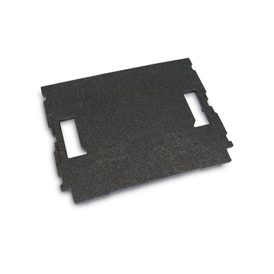 BS SYSTEMS 6000003670 Medium Density Rectangular Foam Insert, For Use With L-BOXX 102, L-BOXX 136, L-BOXX 238, L-BOXX