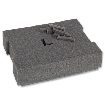 BS SYSTEMS 6000003673 Medium Density Rectangular Foam Insert, For Use With L-BOXX 136, LS-BOXX