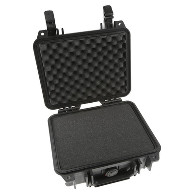 Peli 1200 Waterproof Plastic Equipment case, 124 x 270 x 246mm