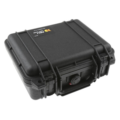 Peli 1200 Waterproof Plastic Equipment case, 124 x 270 x 246mm