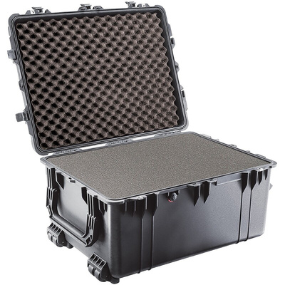 Peli 1630 Waterproof Plastic Equipment case With Wheels, 444 x 794 x 615mm