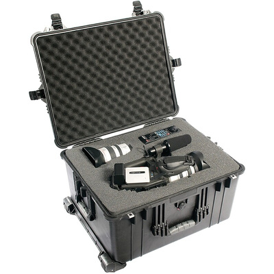 Peli 1620 Waterproof Plastic Equipment case With Wheels, 630 x 492 x 352mm