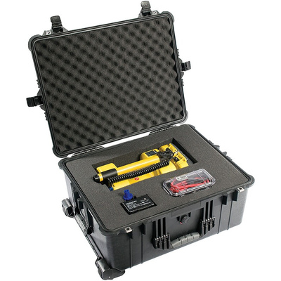 Peli 1610 Waterproof Plastic Equipment case With Wheels, 627 x 497 x 303mm