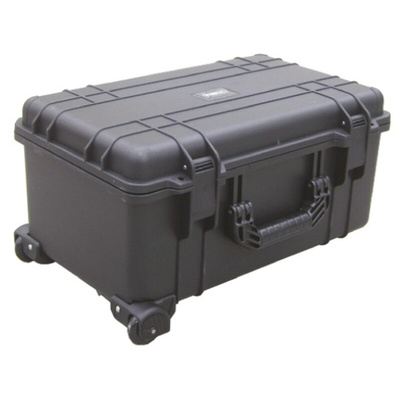 RS PRO Waterproof Plastic Equipment case With Wheels, 290 x 530 x 355mm