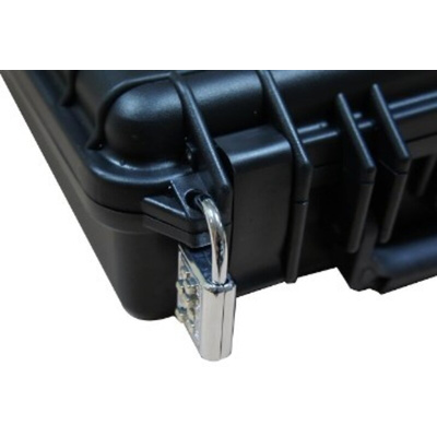 RS PRO Waterproof Plastic Equipment case With Wheels, 530 x 355 x 225mm