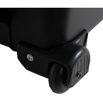 RS PRO Waterproof Plastic Equipment case With Wheels, 530 x 355 x 225mm