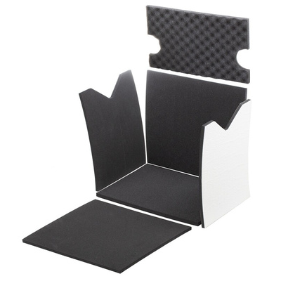 Zarges K470 High Density Rectangular Foam Insert, For Use With K450 Case Model 40720, K470 Case Model 40677