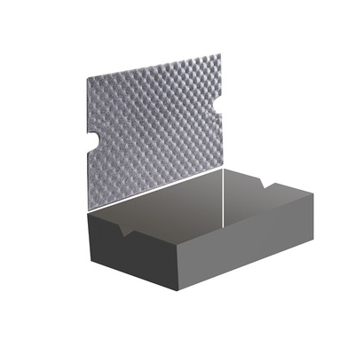 Zarges K470 High Density Rectangular Foam Insert, For Use With K470 Case Model 40810