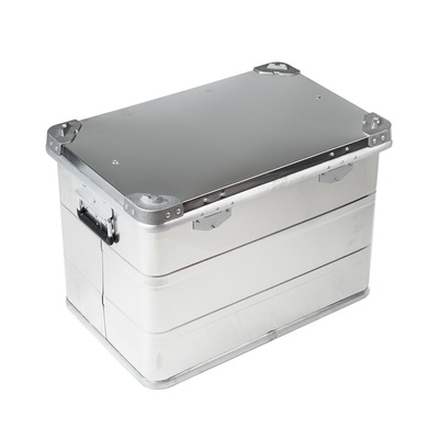 RS PRO Waterproof Metal Equipment case, 410 x 580 x 385mm